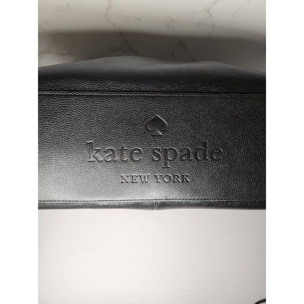 KATE SPADE New York Quinn Villabella Avenue Genuine Leather Purse Bow Tote Bag - Picture 5 of 10